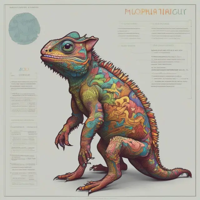 A chameleon transforming its skin to fit multiple industry resumes