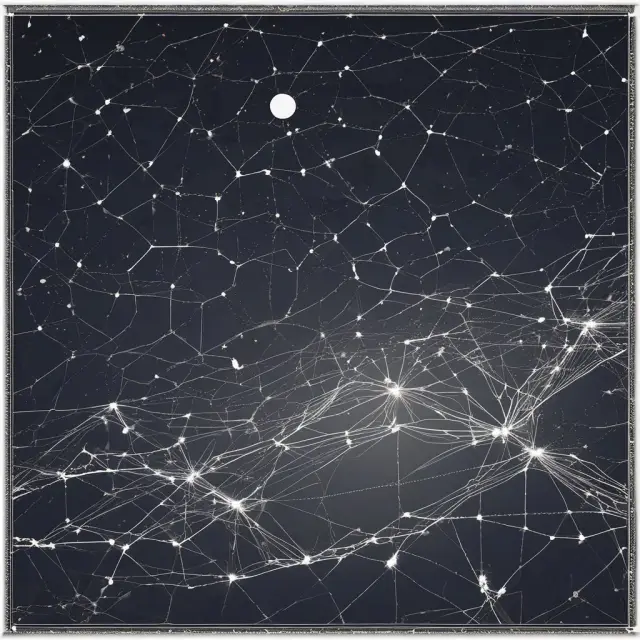 A celestial chart of technical indicators illuminating support & resistance levels, trendlines, and Fibonacci retracement levels, guiding traders through market trends