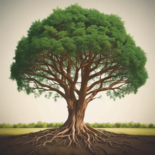 Cost basis represented by a seedling, growing into a mature tree symbolizing Return of Capital
