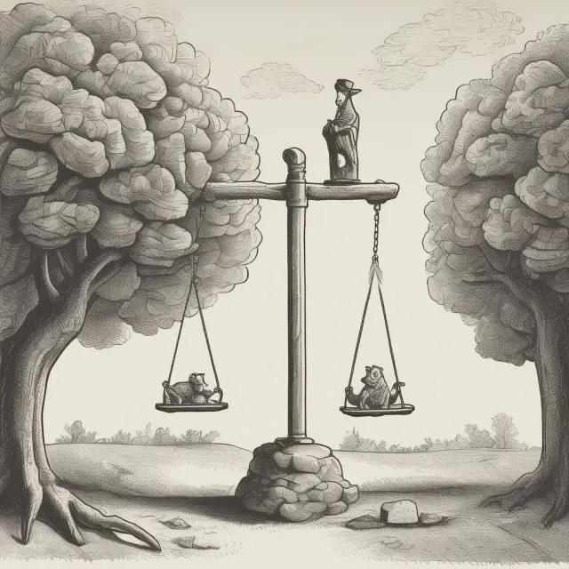 A seesaw with 