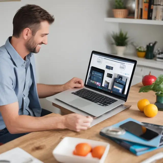 John evaluates his choices: laptop vs. smartphone, maintaining consistent preference in a two-dimensional world.