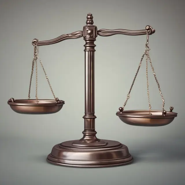 An image of a balanced scale, symbolizing the equilibrium between efficiency gains and revenue cap regulation in essential industries
