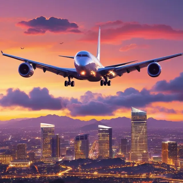 Phoenix ascending above graphs representing airline financial growth and RASM trends
