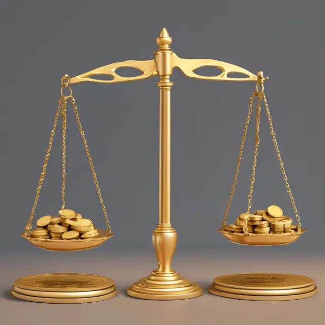 Two scales: one labeled 