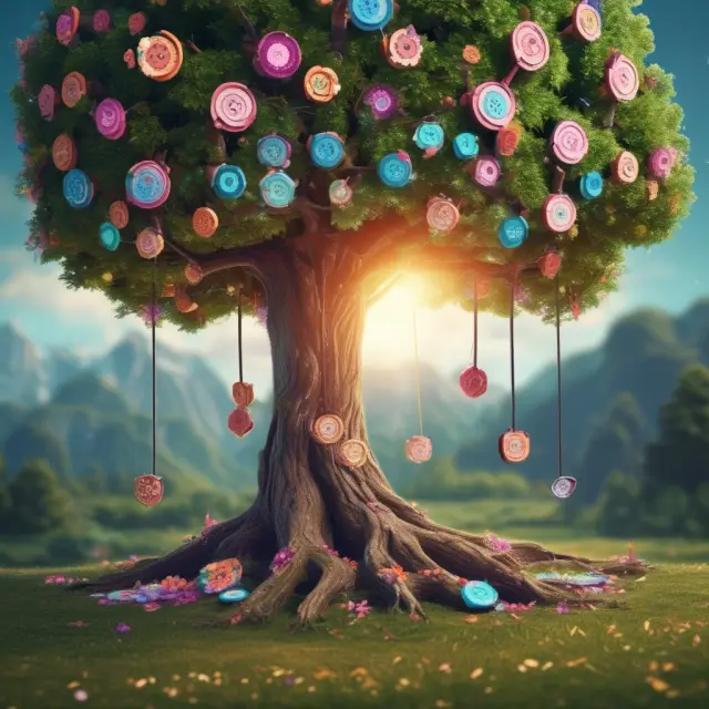 Companies issuing tokens on a growing blockchain tree for fundraising, decentralization, and market expansion