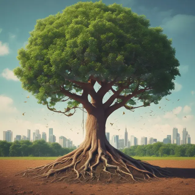 Private company growing into a public shell company through a reverse takeover.