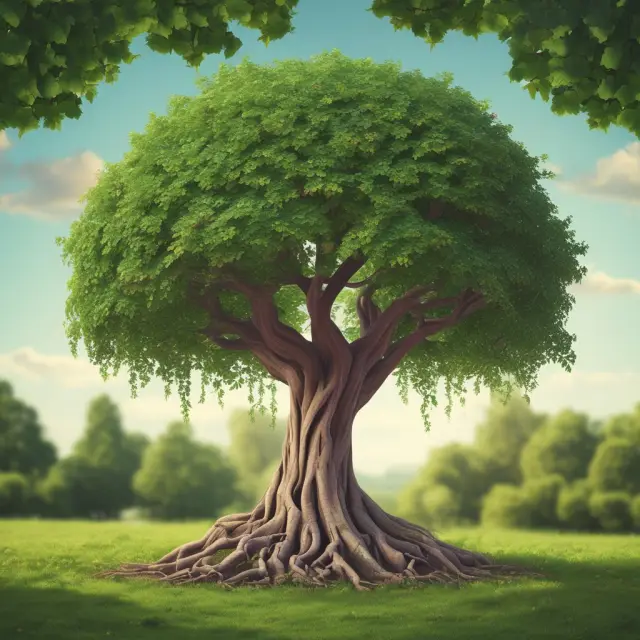 Image depicting revocable trusts and insurance policies represented as intertwined vines in a garden, symbolizing the connection between flexible estate planning tools.