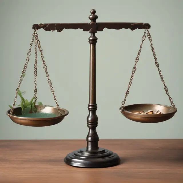 Grantor weighing two types of trusts - flexible revocable living and inflexible irrevocable, illustrating estate planning comparison.