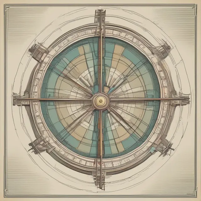 An image of a spinning wheel symbolizing a revolving credit line, offering flexibility for managing cash flow and unforeseen expenses