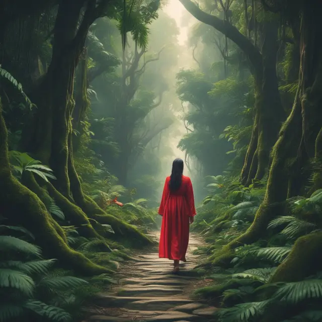 An image of RIAs, symbolizing calm and guidance, helping investors navigate a dense jungle representing complex wealth management