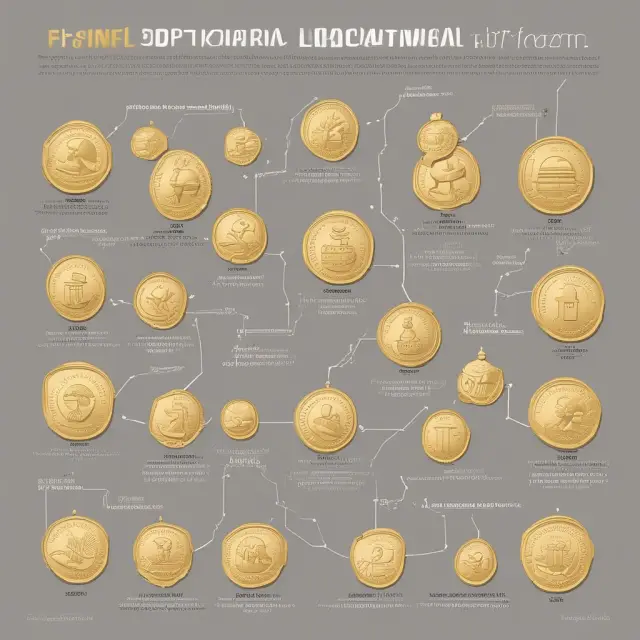 Golden timeline illustrating the evolution of regulated investment companies, marked by legislation milestones