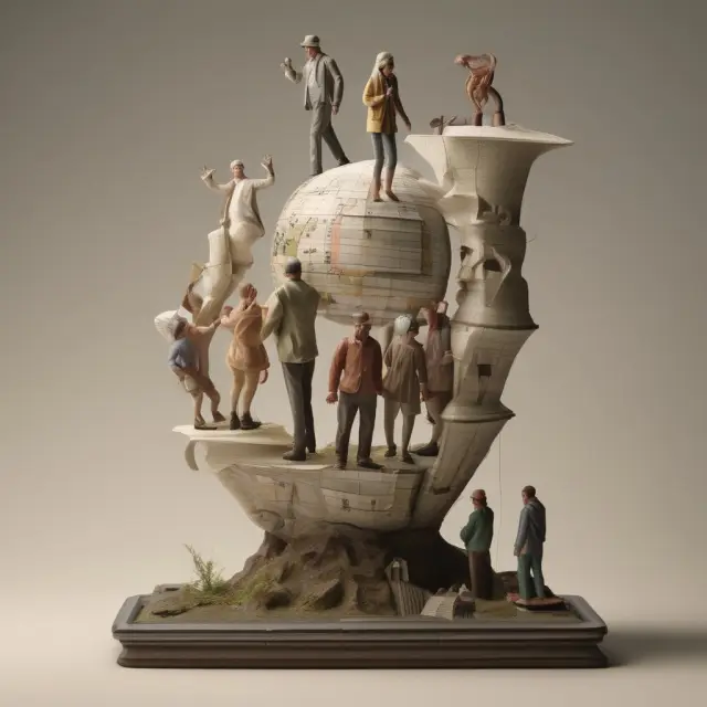 Model of a family making savings decisions in relation to fluctuating government debt levels