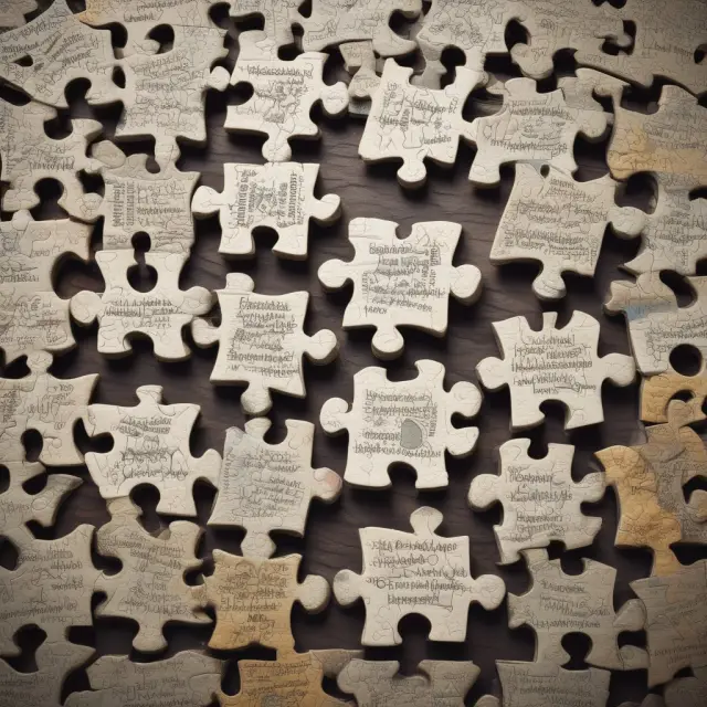 A visual depiction of insurance riders as puzzle pieces forming a complete and secure insurance policy