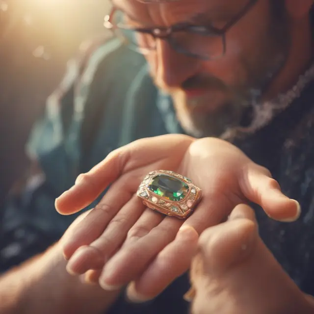 A hand holding precious gems symbolizing insurance riders, emphasizing added benefits and increased premiums