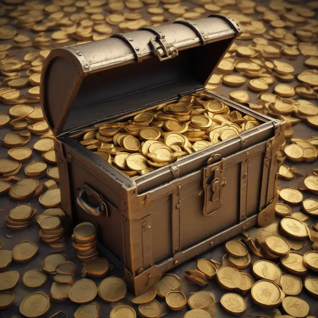 A golden ring-fence protects a treasure chest filled with assets, symbolizing offshore asset protection and tax planning.