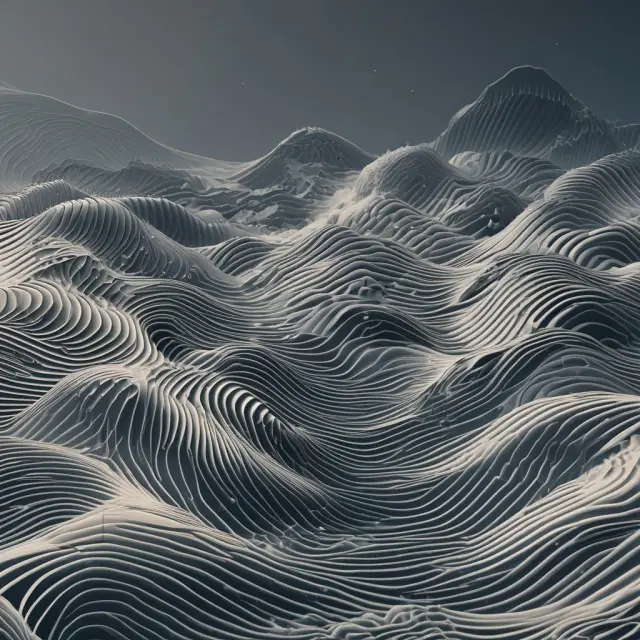 A Ripple wave connecting various interlinked gateways to represent a global network of financial transactions