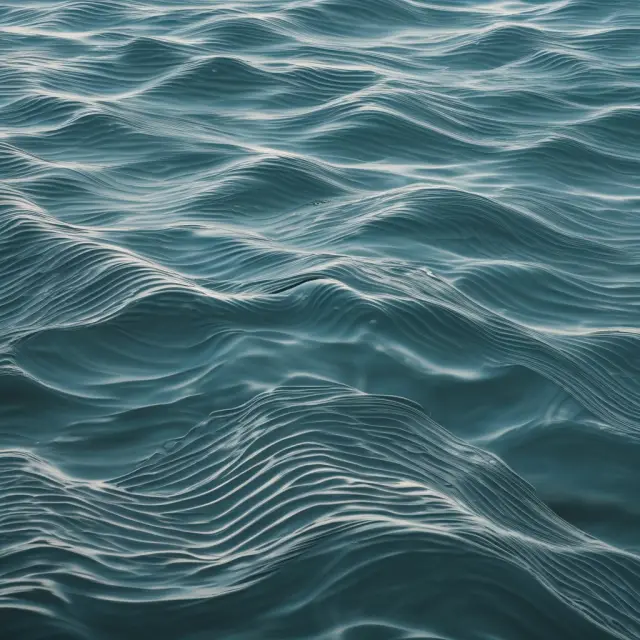 A river flowing effortlessly between various connected financial institutions, signifying fast, cost-efficient, and secure cross-border transactions using Ripple.