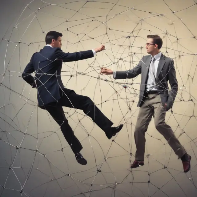 Analysts working with various tools and techniques to assess both quantitative and qualitative risks in finance.