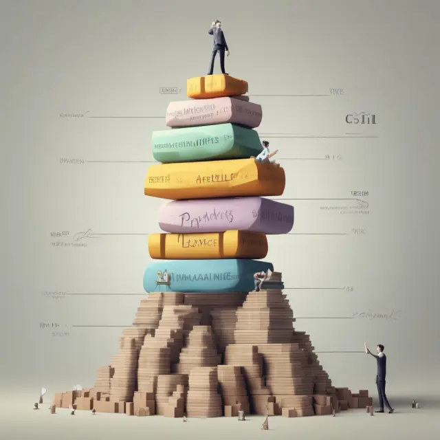 Investor managing financial risks through diversification, insurance, and hedging strategies