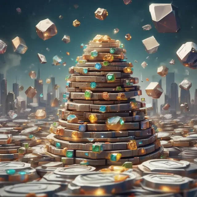 Government securities as precious gems on a flexible risk-measuring scale, symbolizing the flexibility in risk calculations for certain low-risk assets.