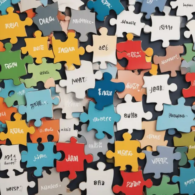 Metaphorical image of various risk control concepts represented by puzzle pieces that interconnect to form a complete picture of effective risk management.