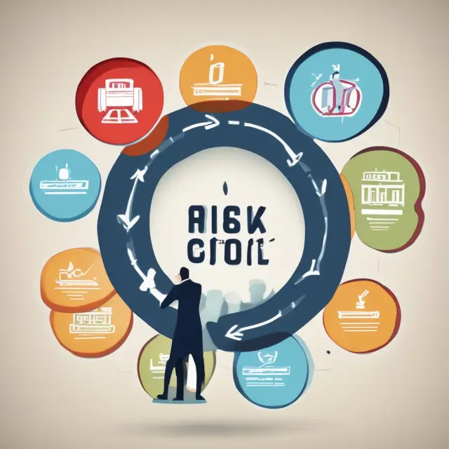 A divergent golden rhino representing risk control merging with Enterprise Risk Management