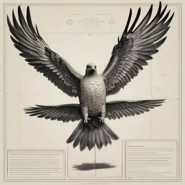 A theoretical dove represents ideal risk-free rates, while a practical hawk safeguards Treasury bills as investors