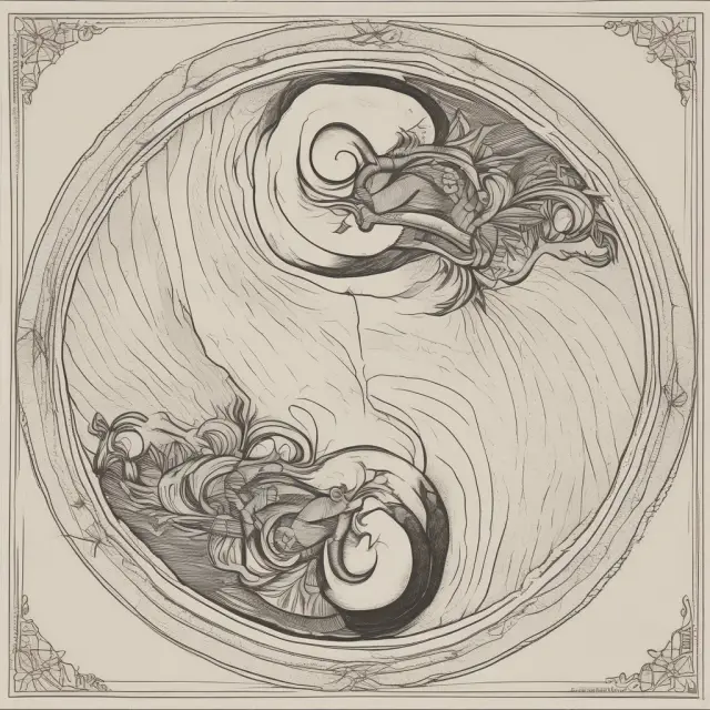 A balance of will (willingness) and receptiveness (ability) in the form of a yin-yang, symbolizing a well-rounded risk profile.