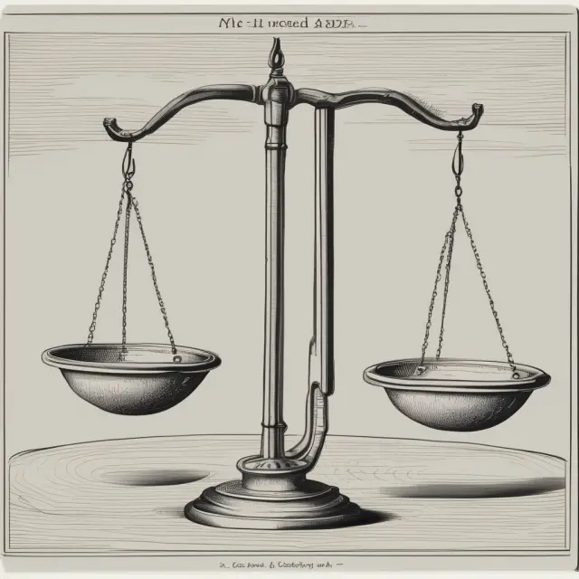 Image of two funds symbolizing Fund A and Fund B, with one fund balanced on top of the risk-adjusted return scale