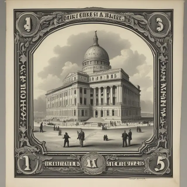 A shield emblazoned with U.S. Treasury Bonds, symbolizing their role in providing safety due to unmatched creditworthiness and ease of trading.