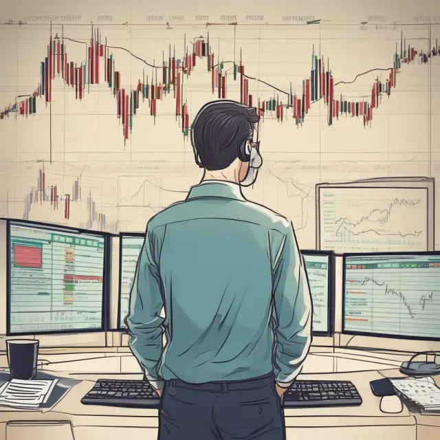 An investor shields their long stock position in a turbulent market by employing a risk reversal strategy with call and put options