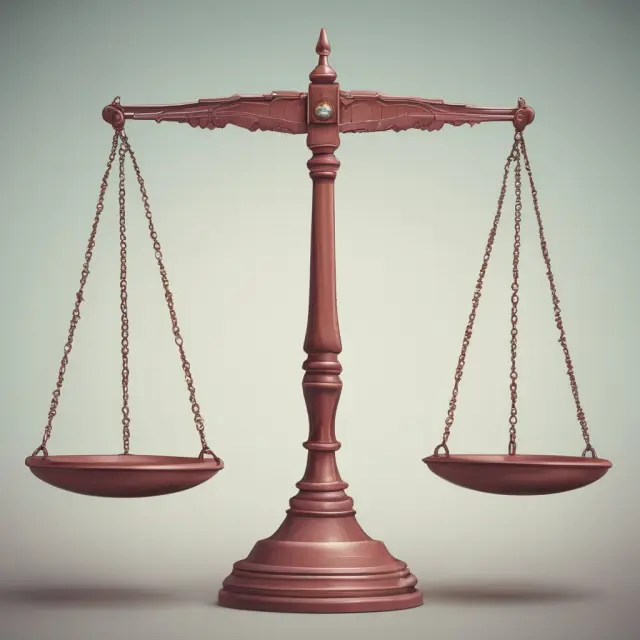 A balanced scale holding ROAA on one side and criticism points on the other. Both elements in harmony illustrate understanding and effective application of ROAA.
