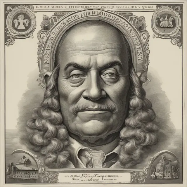 Image of government figures nurturing a group of robber barons with special licenses and low-interest loans, emphasizing the role of government in their success.