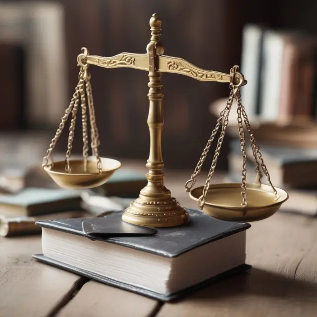 A scale balances price discrimination against competition with antitrust laws in the background