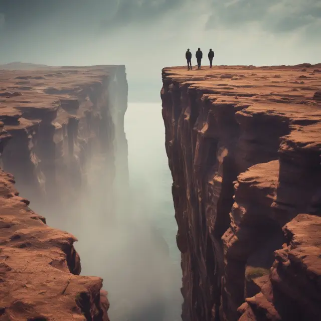 Visualizing the concept of roll yield: two futures contracts - one expiring soon on a cliff