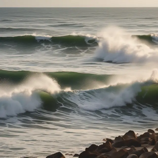 Graphs showing seasonal waves smoothing financial performance data through rolling returns