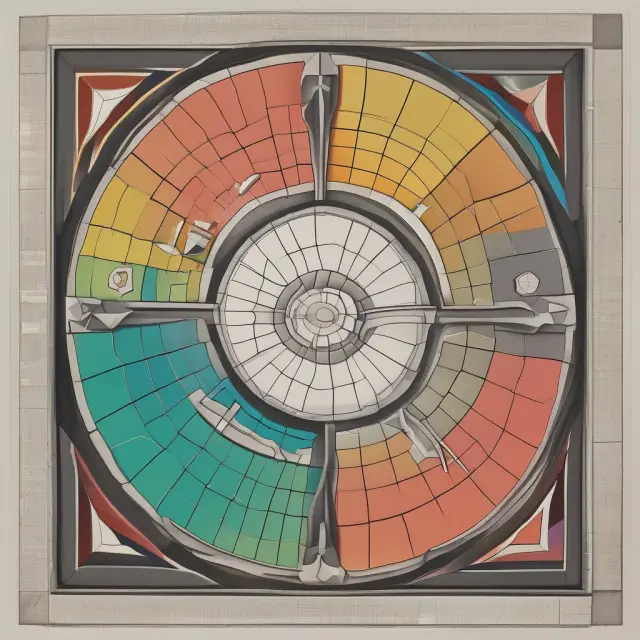 A kaleidoscope representing rolling returns