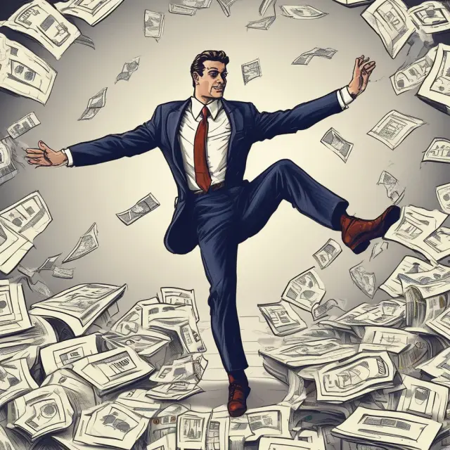 A dancer gracefully balances on a see-saw, representing the delicate act of managing rollover risk in derivatives markets through futures, options, and swaps.