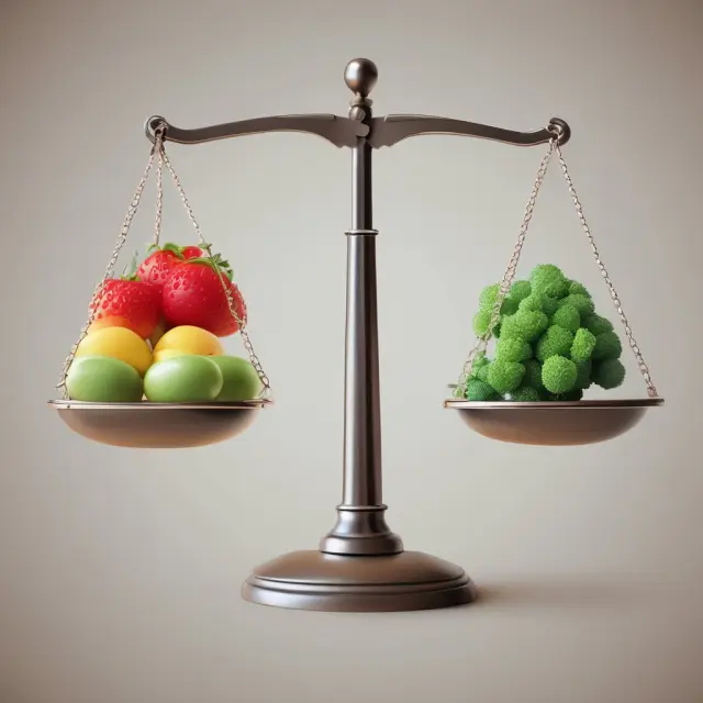 Balance scale with RPI and CPI displayed on each side, representing inflation measure comparison