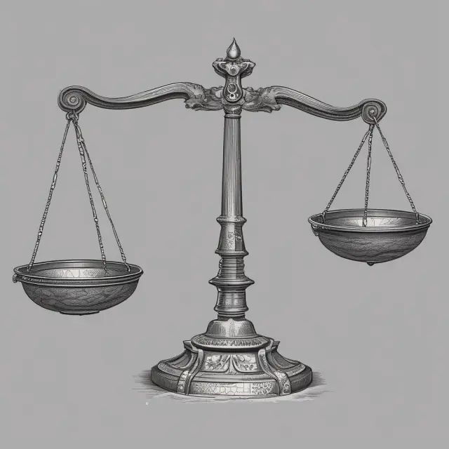 Balanced scales representing the Retail Price Index (RPI), measuring the relationship between costs and price changes.