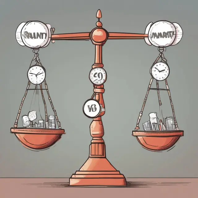 Image of a scale balancing the maximum percentage (25%) that can be repurchased under Rule 10B-18 against the Average Daily Volume. The balance tipping towards 