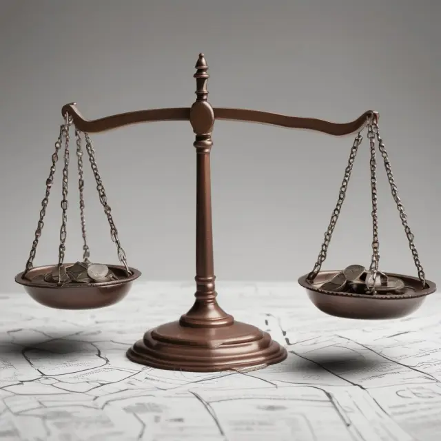 A balance scale with three pans representing restricted, unregistered, and control securities.