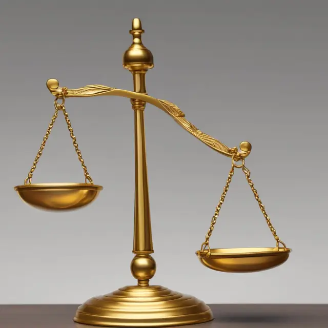 Scales with golden weights balanced between Rule of 78 and Simple Interest, depicting informed borrowing choices.
