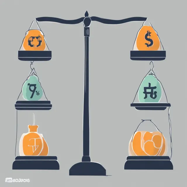 Scales comparing the Rule of 78 and Simple Interest methods for loan calculations.