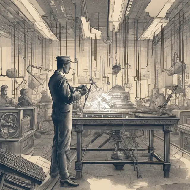 Financial analysts manipulating data on a magical loom to create accurate Seasonally Adjusted Annual Rates (SAARs)