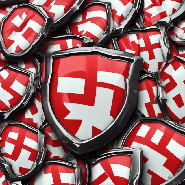 An image of a shield decorated with a Swiss flag, symbolizing the stability and protection offered by investing in the Swiss Franc as a safe haven currency.