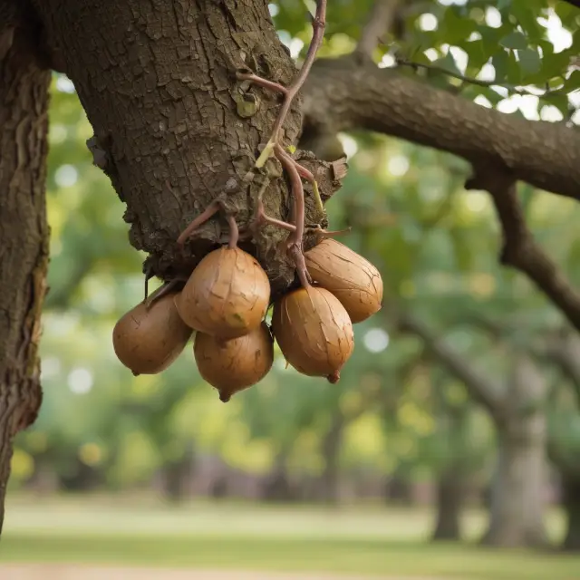 An acorn sprouting and growing into a mighty oak tree, symbolizing the process of nurturing sales leads into long-term clients