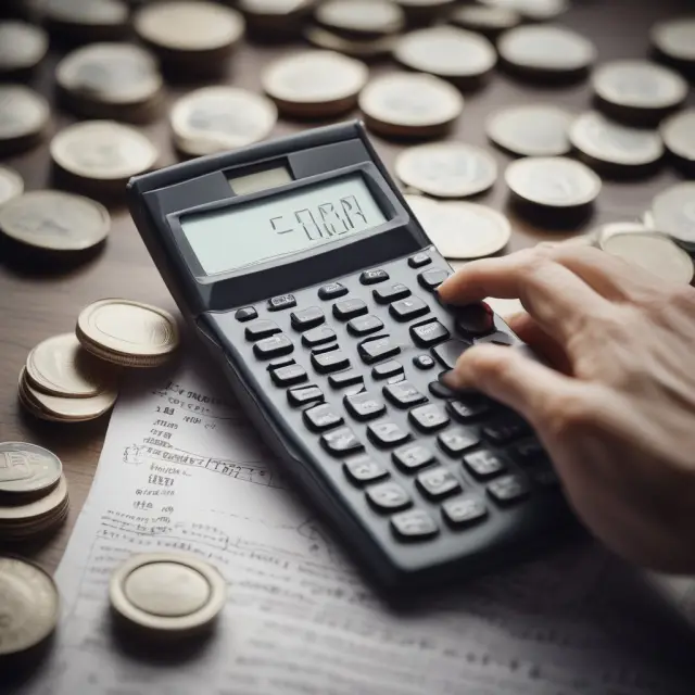 CPA examining every tenth account balance on a financial ledger to represent systematic sampling. Enhances statistical significance through structured data collection.