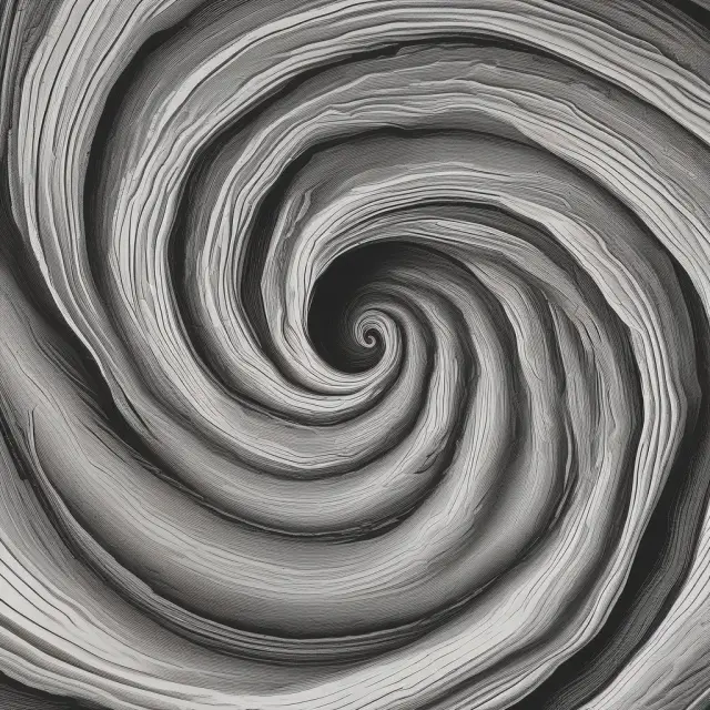 Maelstrom symbolizing sampling error in finance with misaligned data points
