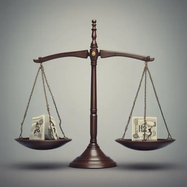 Balanced scale comparing Phantom Stocks and Stock Appreciation Rights, illustrating their differences in tax implications and employee flexibility.